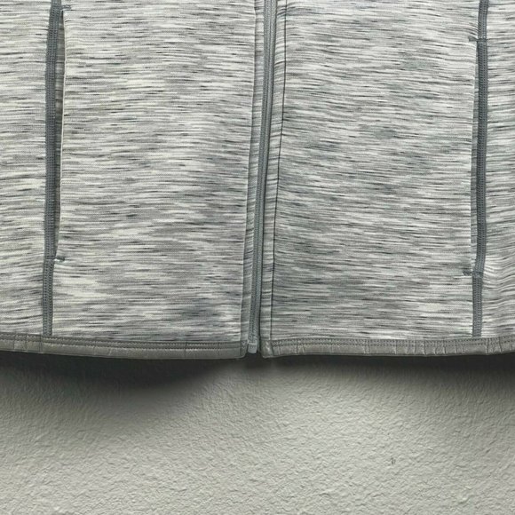 Gap Fit Jacket Women's Size M Full Zip Long Sleeve Athletic Track Heather Gray - Picture 8 of 12